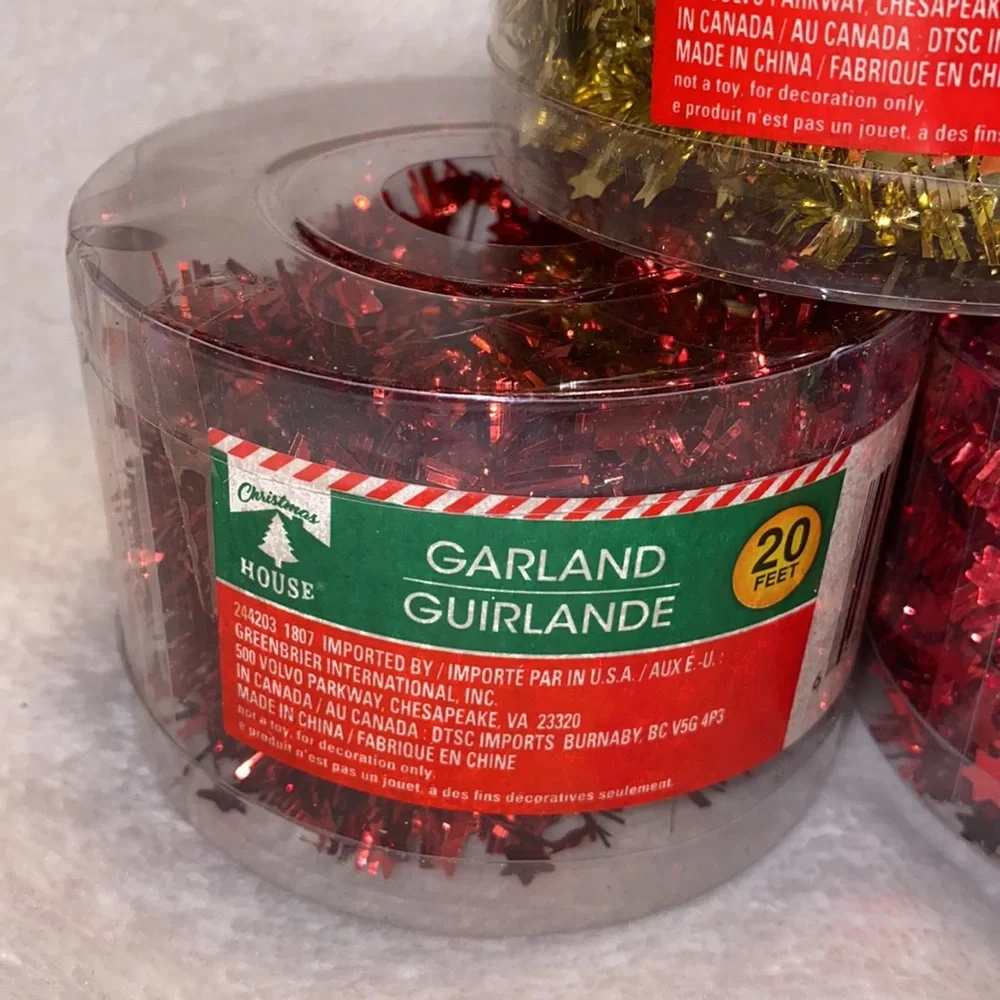 Bundle of 3 holiday garlands